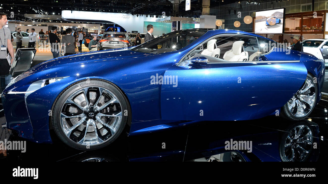 Nov 28,2012. Los Angeles CA. The new concept Lexus LF-LC car on ... Nov 28,2012. Los Angeles CA. The new concept Lexus LF-LC car on ...