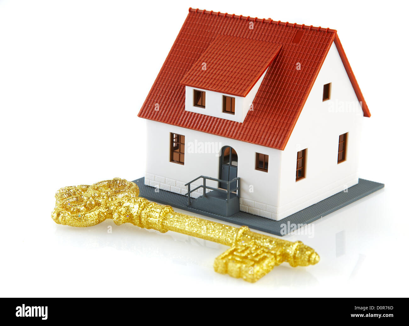 house and key Stock Photo Alamy