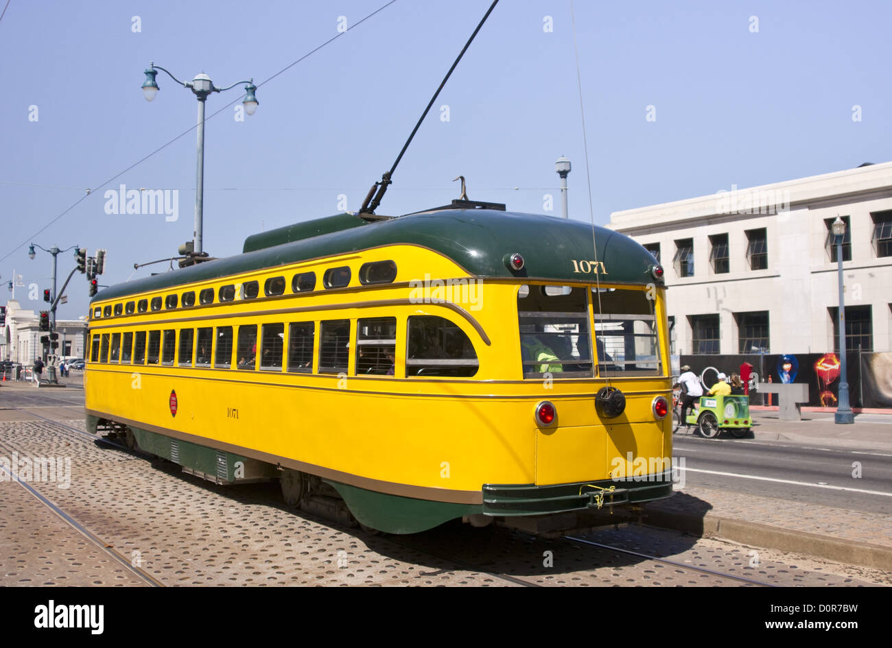 San Francisco's Historic Street Cars Stock Photo - Alamy