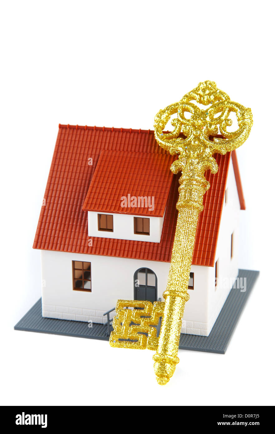 house and key Stock Photo Alamy