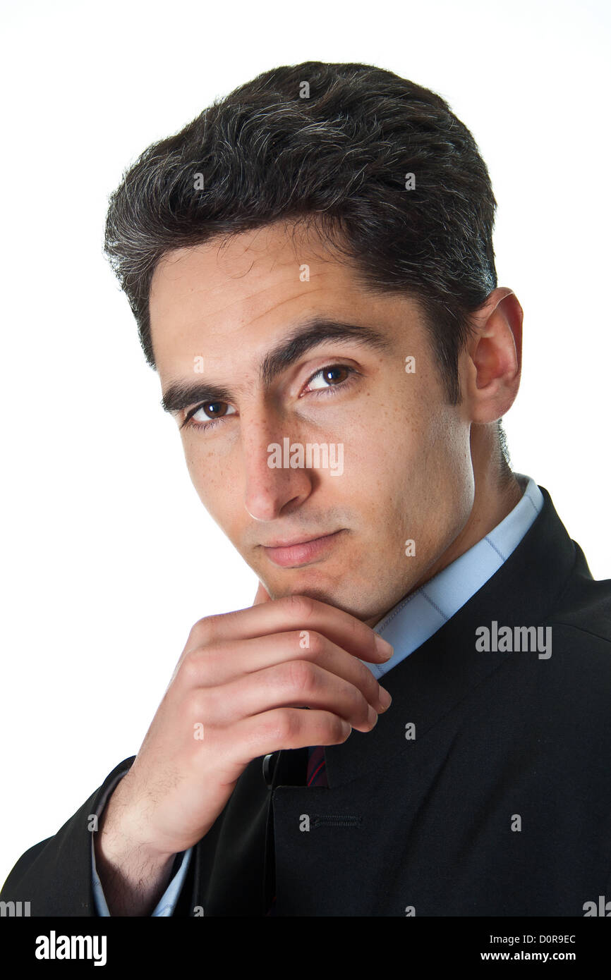 Young successful businessman Stock Photo Alamy