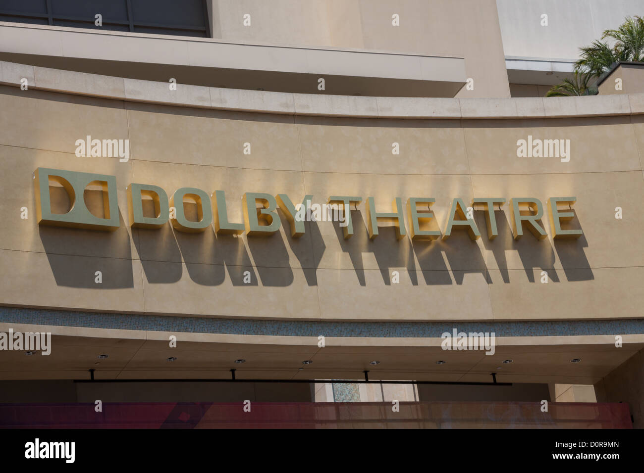 Dolby Theatre (formerly Kodak Theatre) at Hollywood & Highland Center in Hollywood, Los Angeles, CA Stock Photo