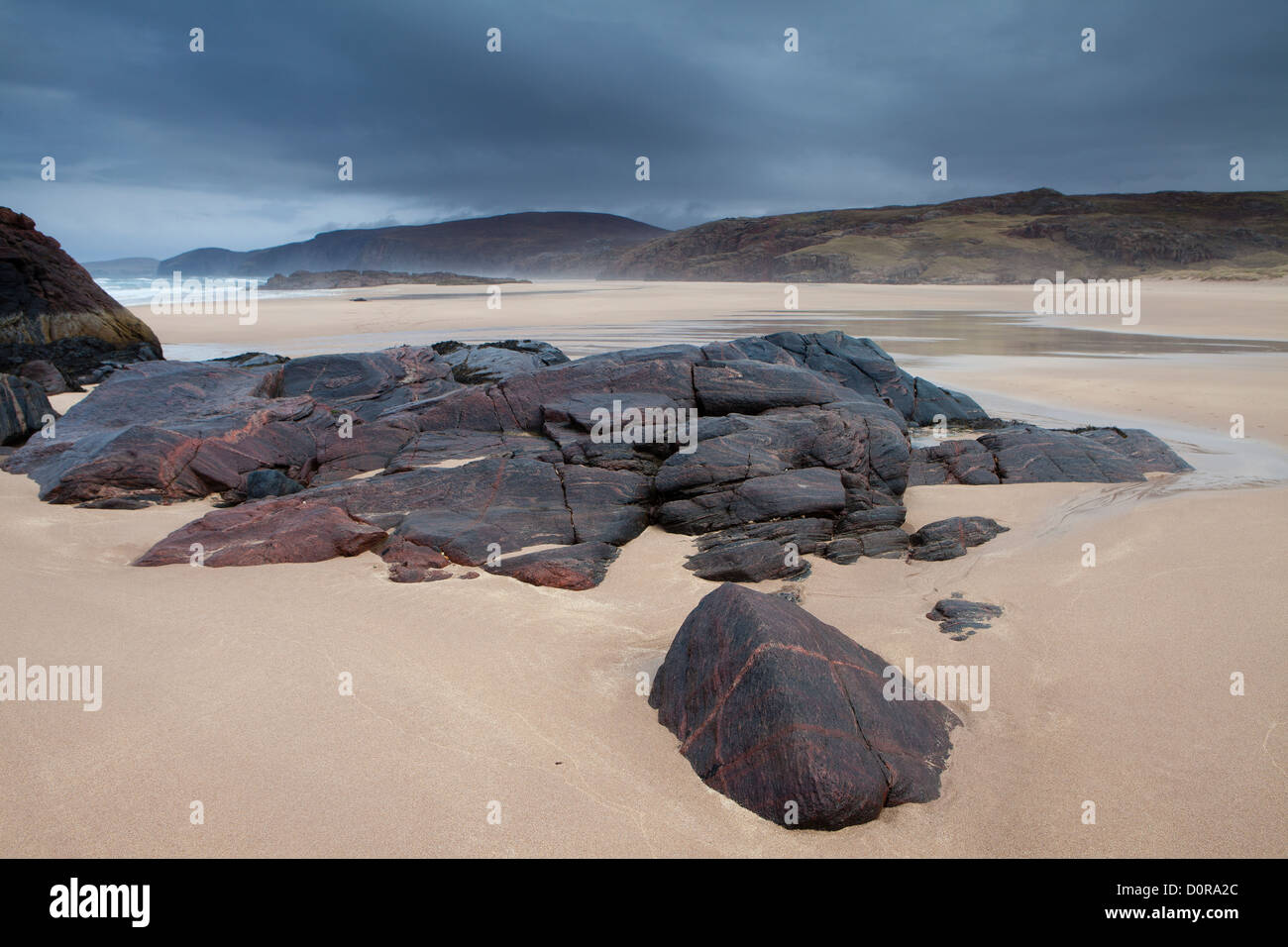 Sandwood Bay, Sutherland, Scotland Stock Photo
