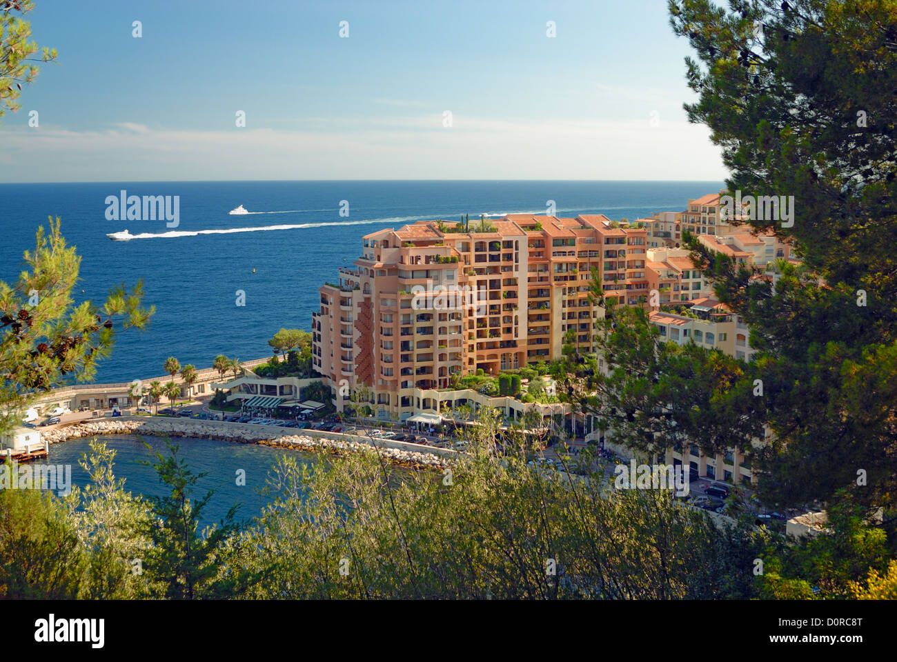 Modern apartment houses in Monte Carlo Stock Photo Alamy