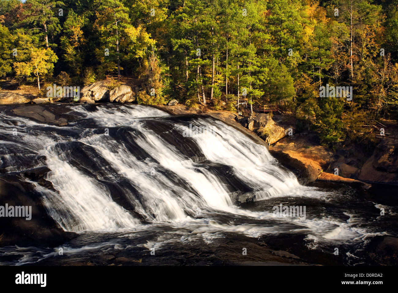 Waterfalls on the Towaliga River in High Falls