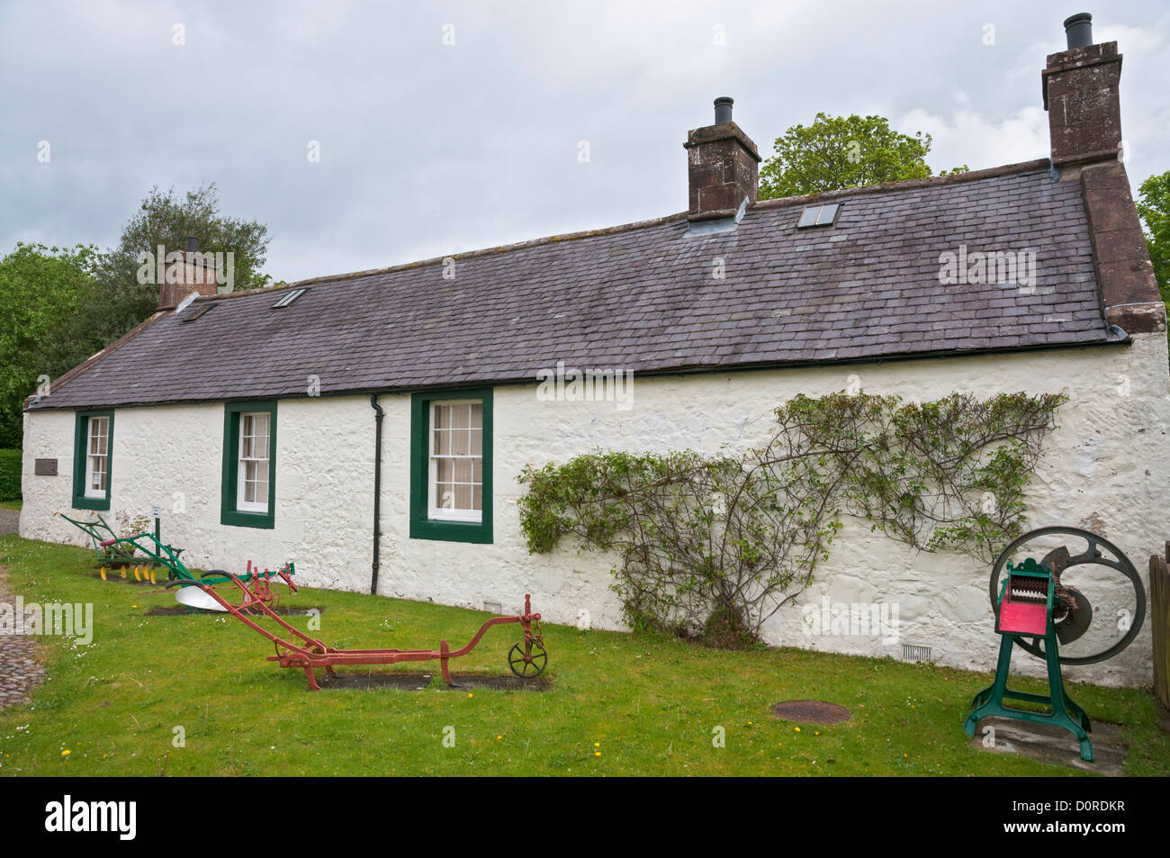 Scotland, Dumfries vacinity, Scotland, home of poet Robert Burns 1788-1791, location where he wrote Tam o'Shanter Stock Photo