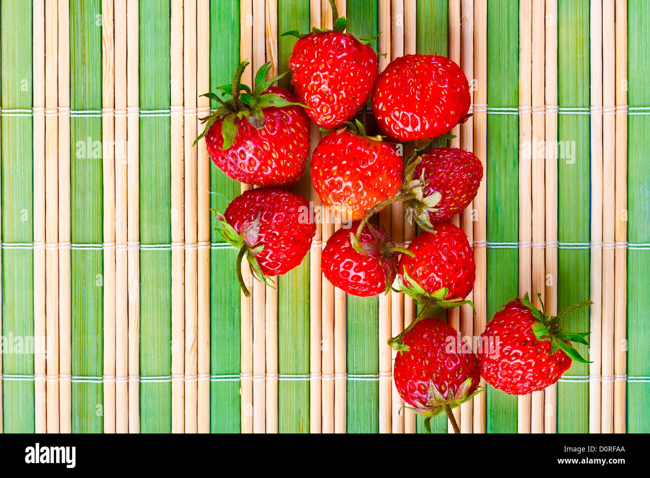 Juicy ripe strawberry Stock Photo - Alamy