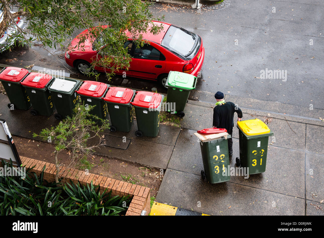 Garbage Collection Australia Stock Photos & Garbage Collection