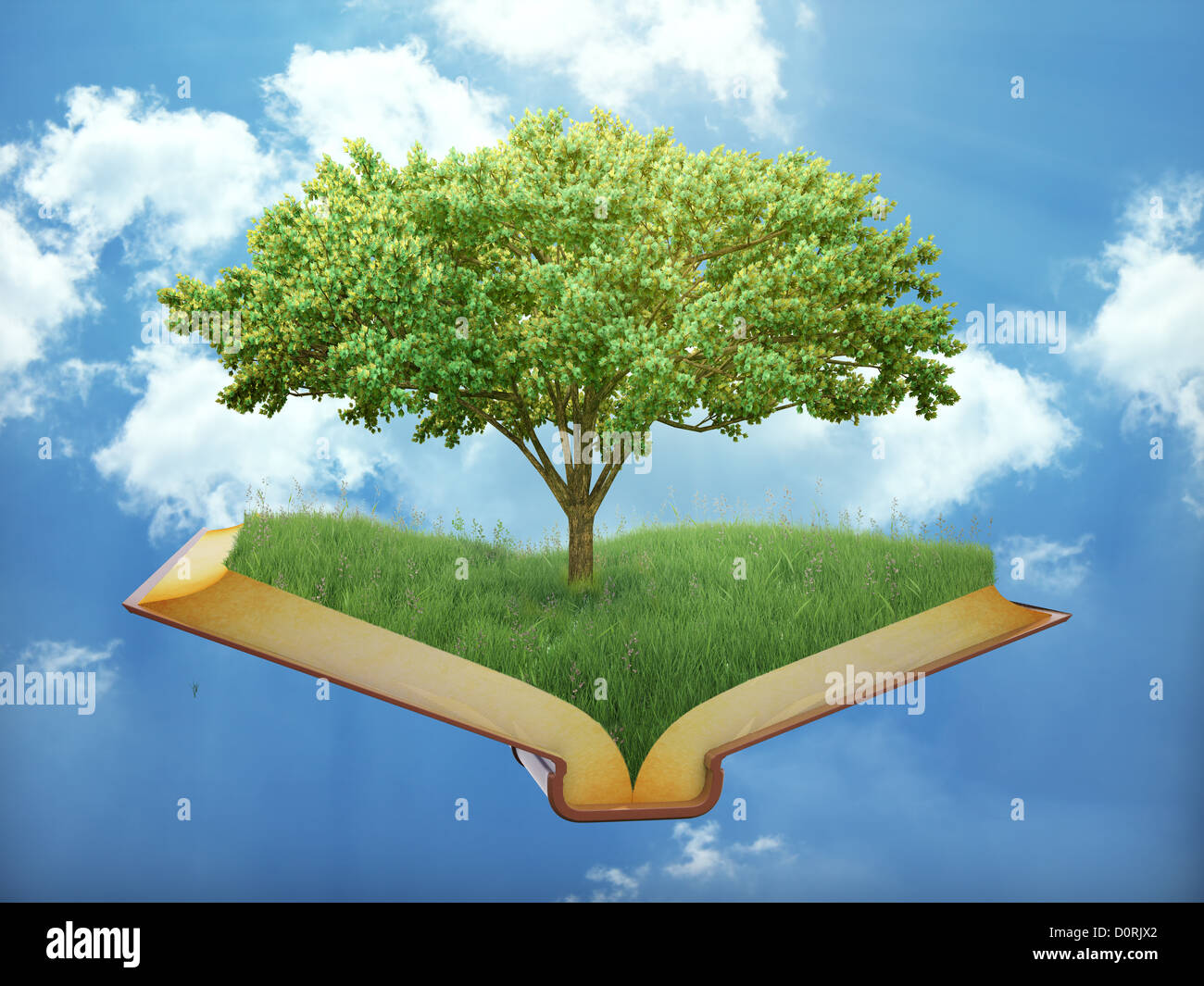 The tree of knowledge Stock Photo - Alamy