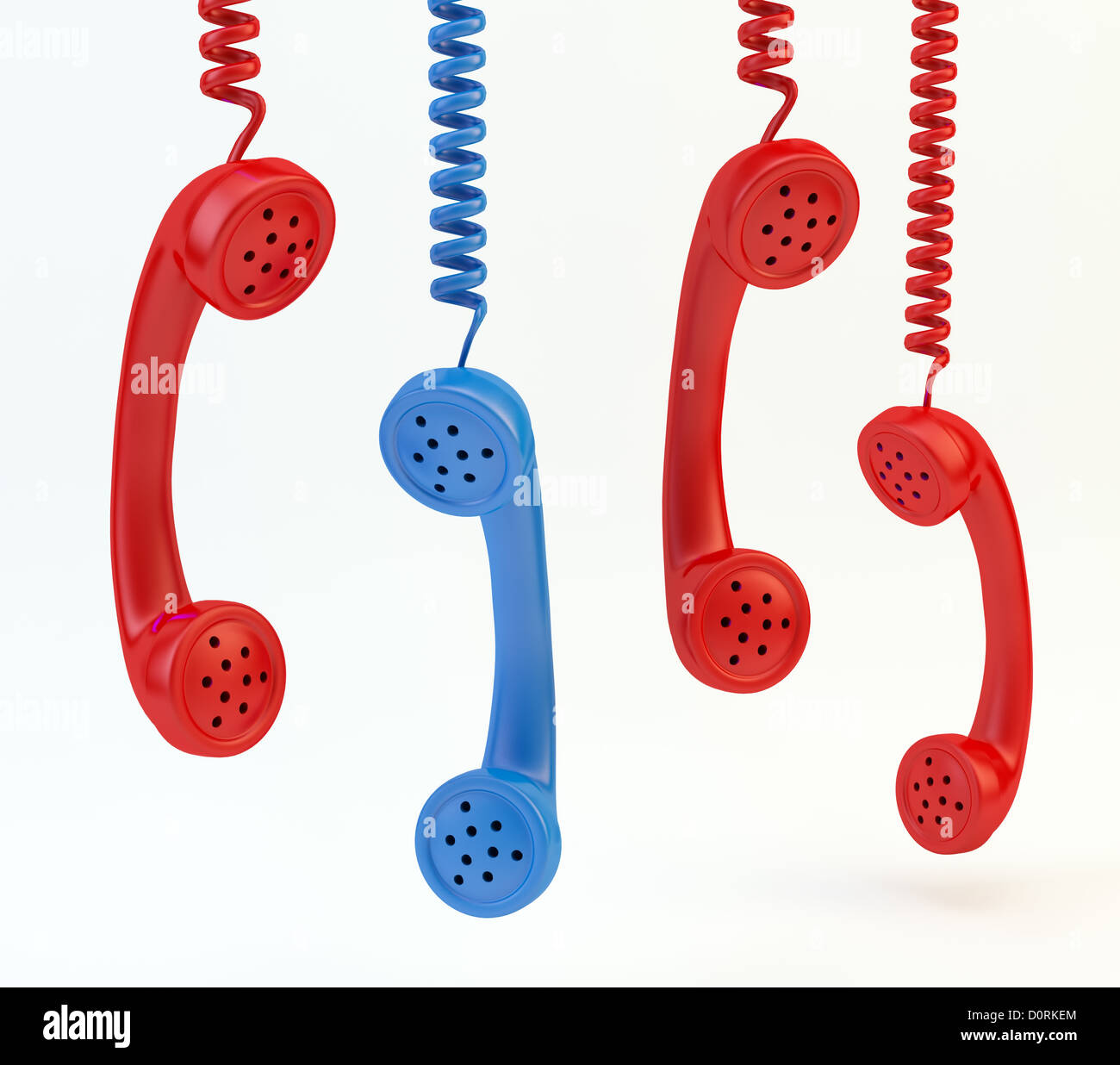 Old vintage phone handset Stock Photo Alamy