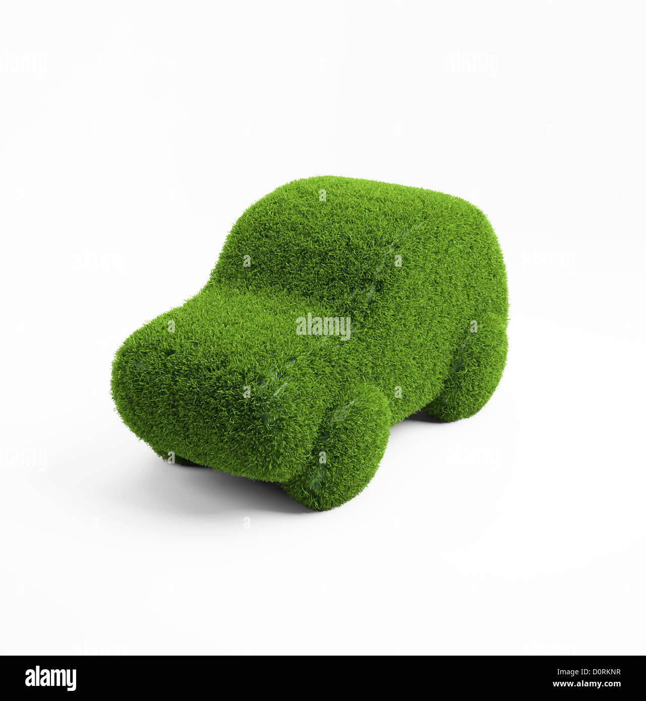 Eco transport concept illustration Stock Photo