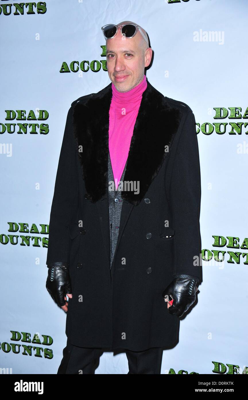 Robert Verdi in attendance for DEAD ACCOUNTS Opening Night on Broadway, The Music Box Theatre, New York, NY November 29, 2012. Photo By: Gregorio T. Binuya/Everett Collection Stock Photo