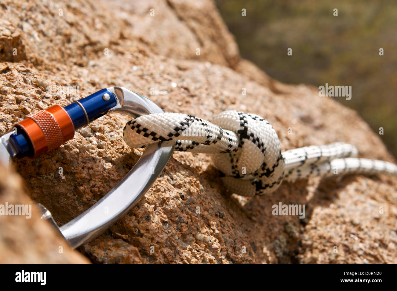 Rockclimbing Gear Stock Photo