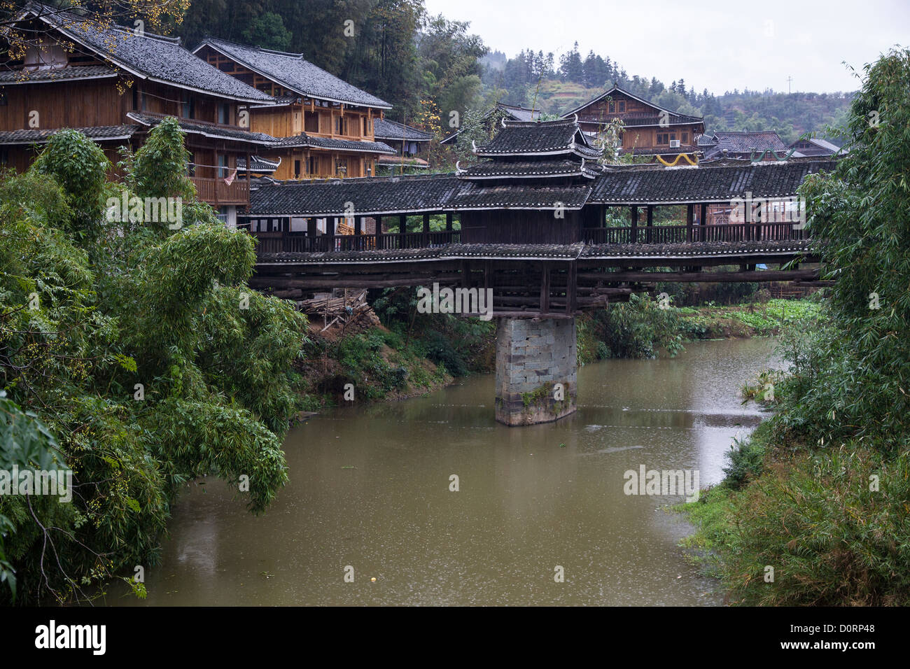 China Guangxi Sanjiang Chengyang Dong village Stock Photo Alamy