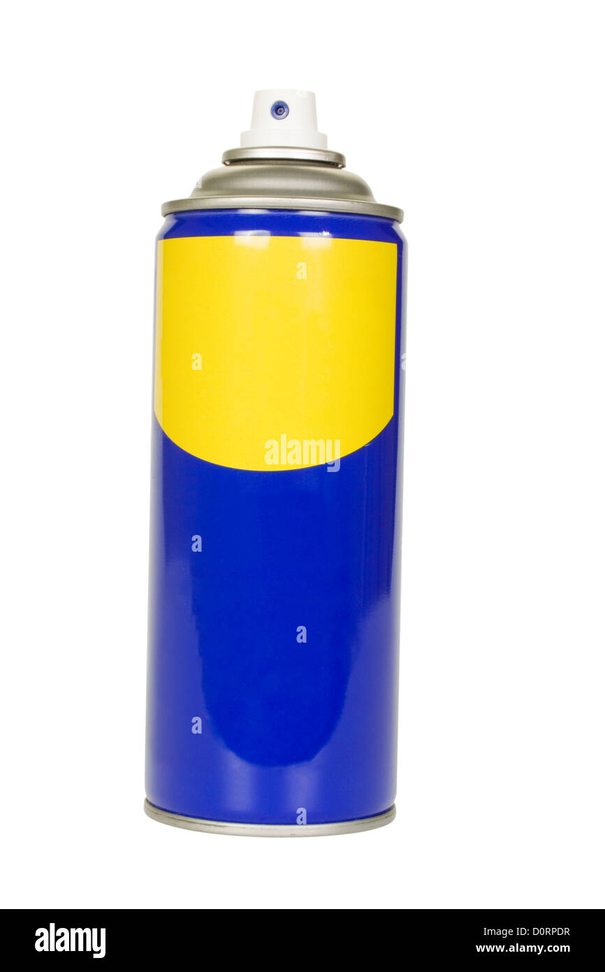 Closeup of an aerosol can Stock Photo Alamy