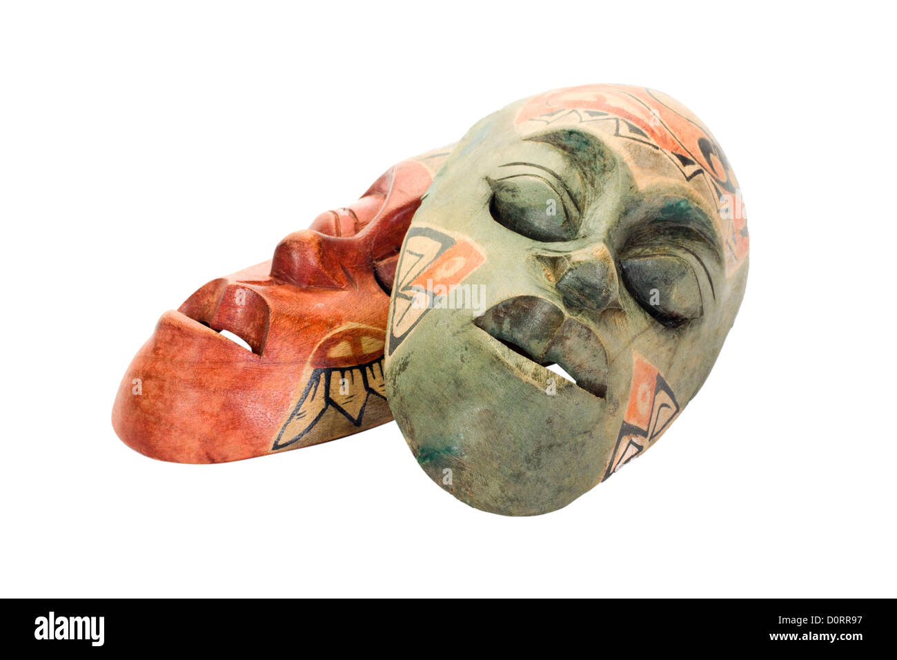 Two Mask Together Two people up close eyes Cut Out Stock Images & Pictures - Alamy