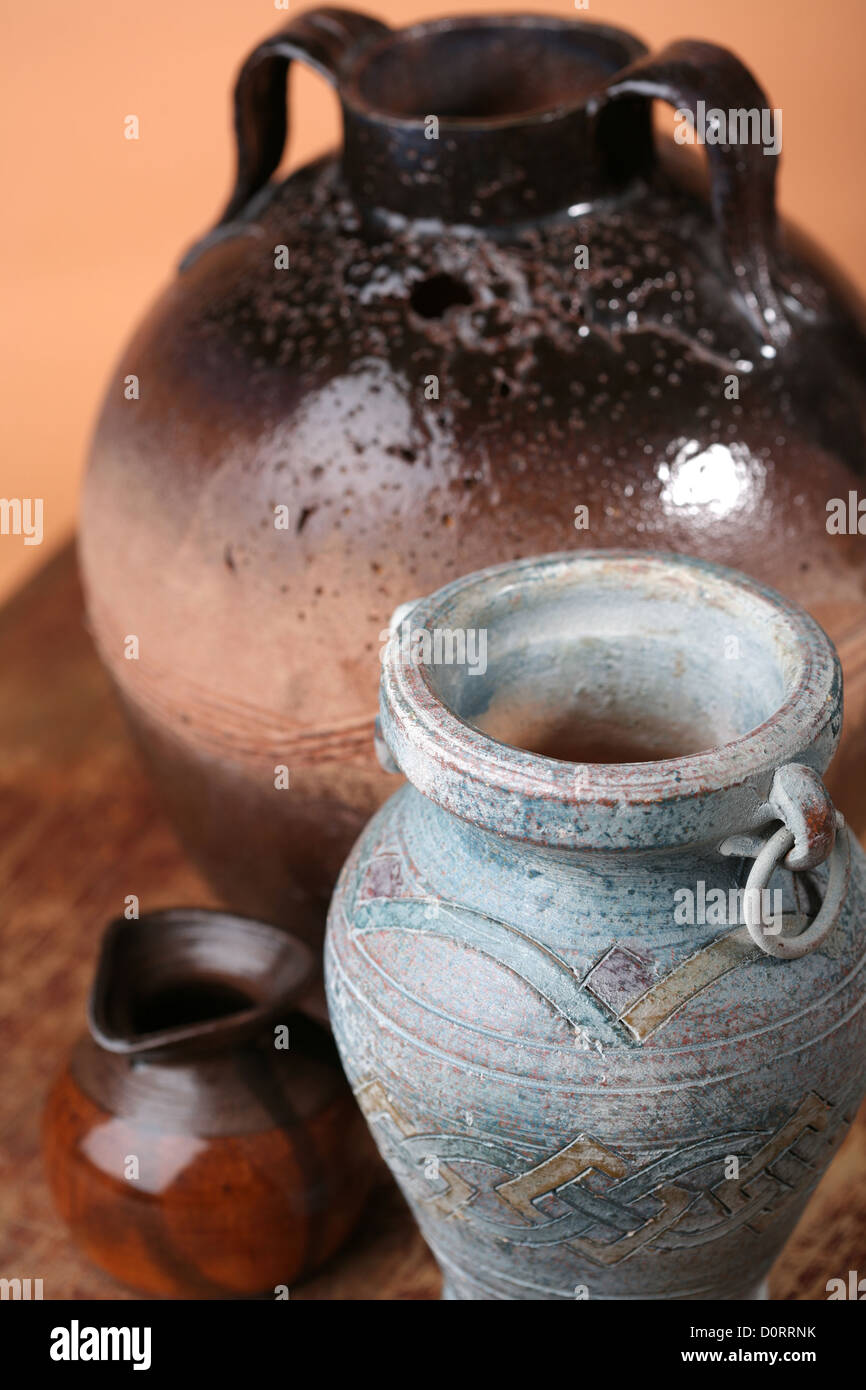 Old-time Ceramic Stock Photo