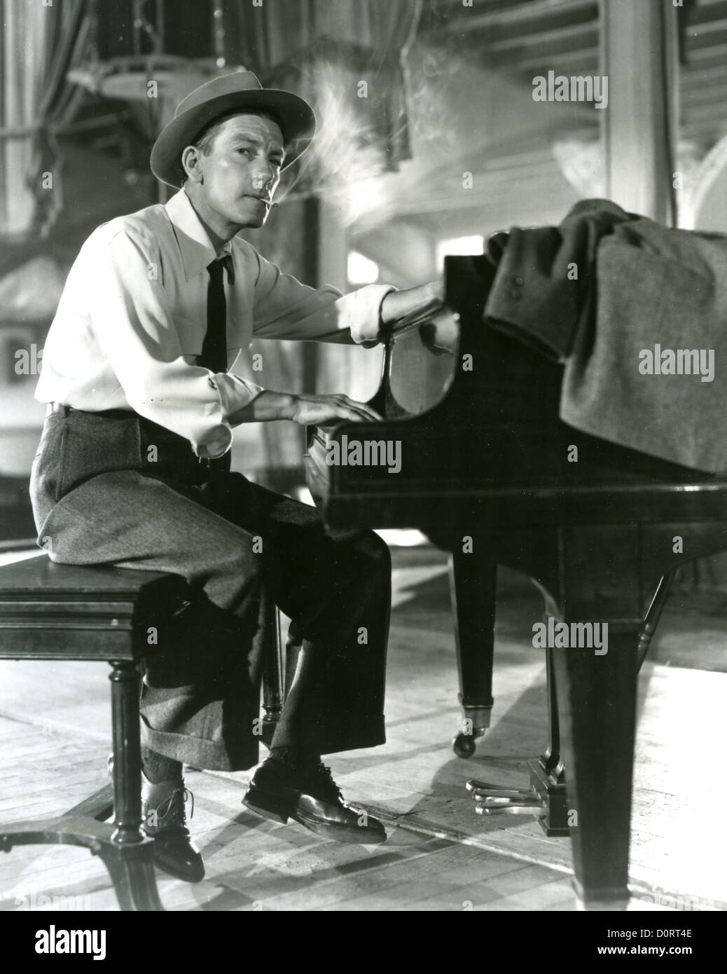 HOAGY CARMICHAEL (1899-1981) US pianist, composer and film actor Stock Photo
