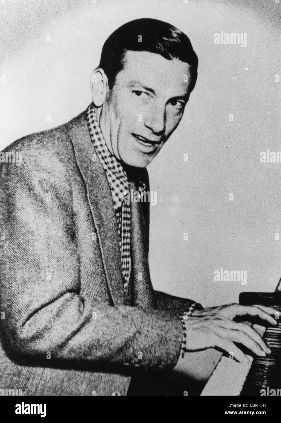 HOAGY CARMICHAEL (1899-1981) US pianist, composer and film actor Stock Photo