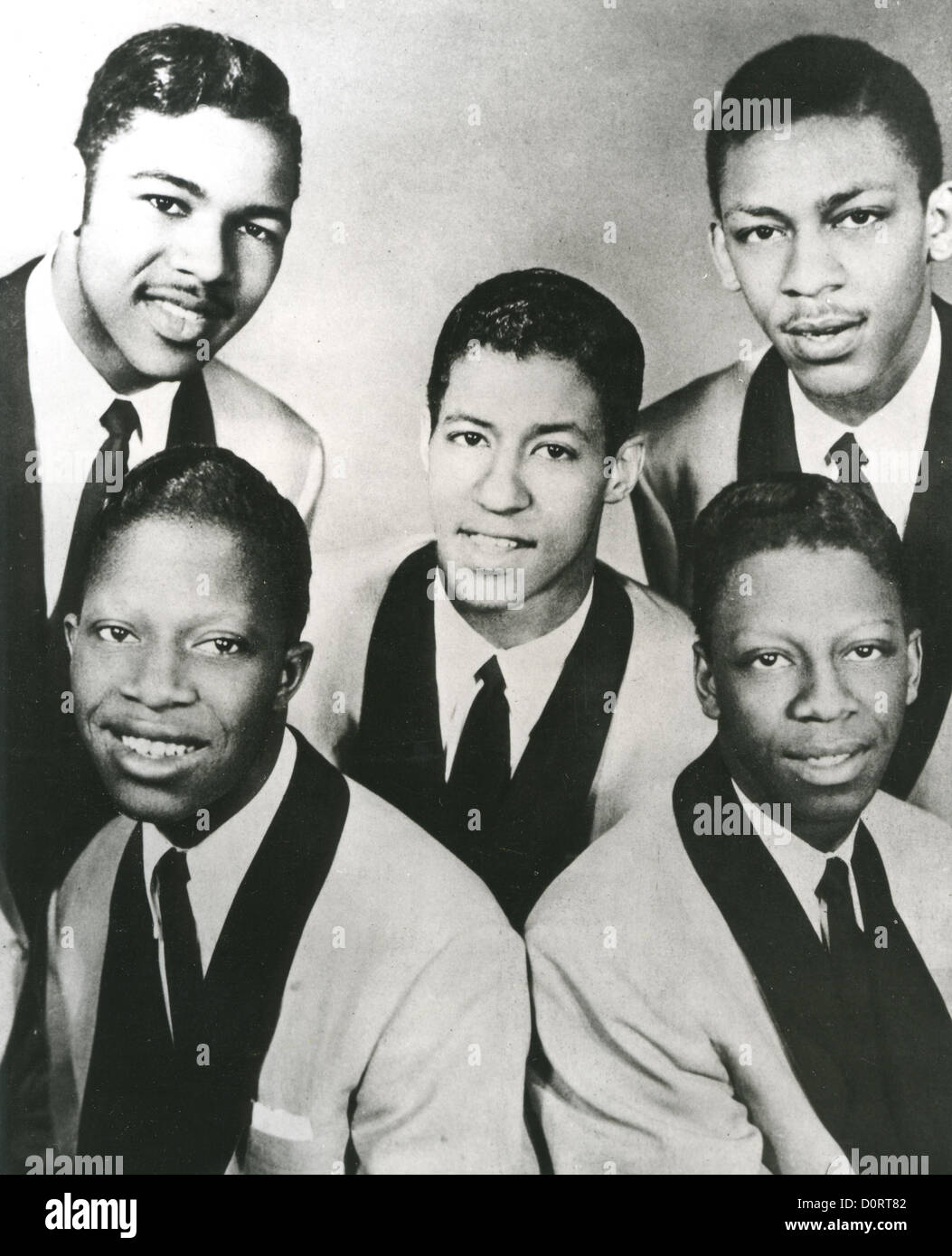 THE CADILLACS  US doo-wop group about 1960 Stock Photo