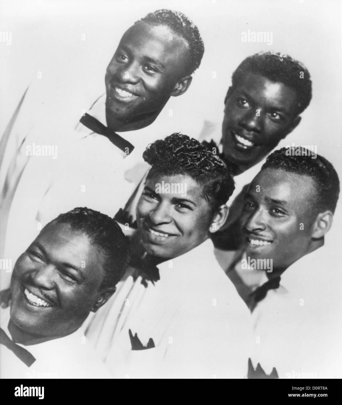 THE CADETS  (aka The Jacks) US doo wop group  about 1955 Stock Photo