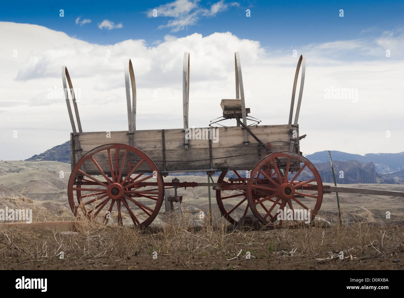 Wyoming wagon wheels hires stock photography and images Alamy