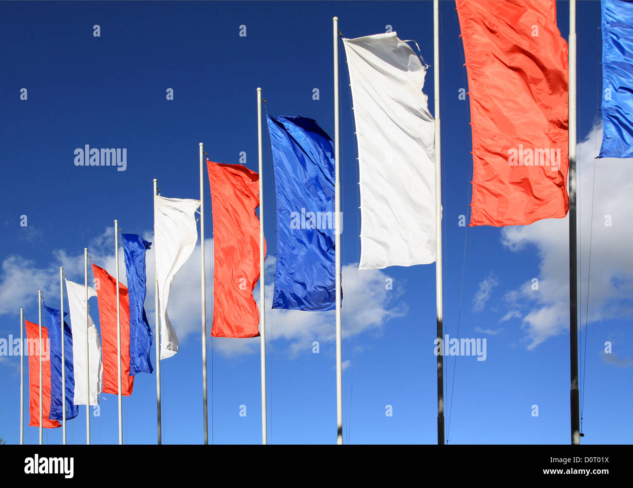 Olympic national flags hi-res stock photography and images - Alamy