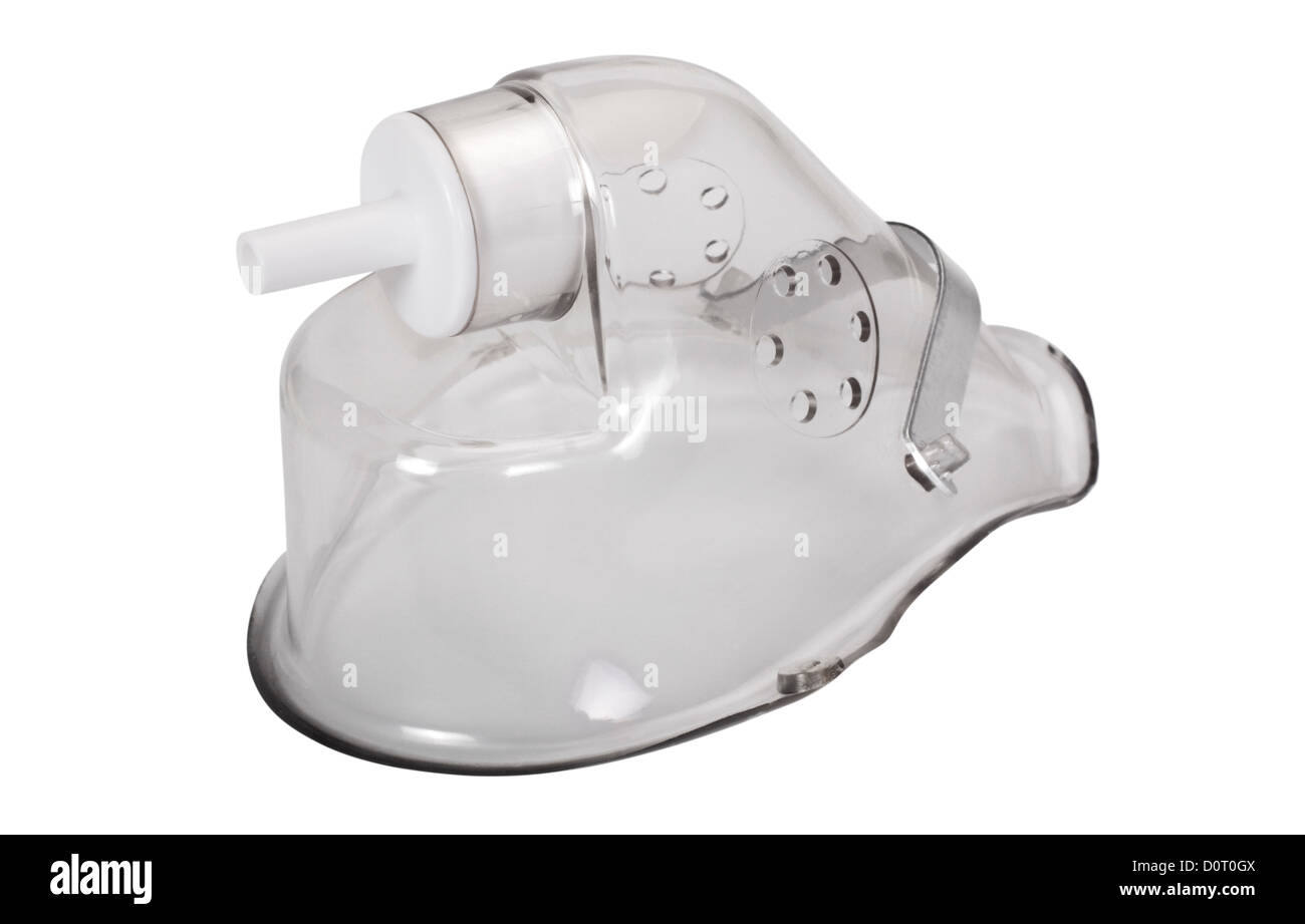 Close-up of an oxygen mask Stock Photo - Alamy