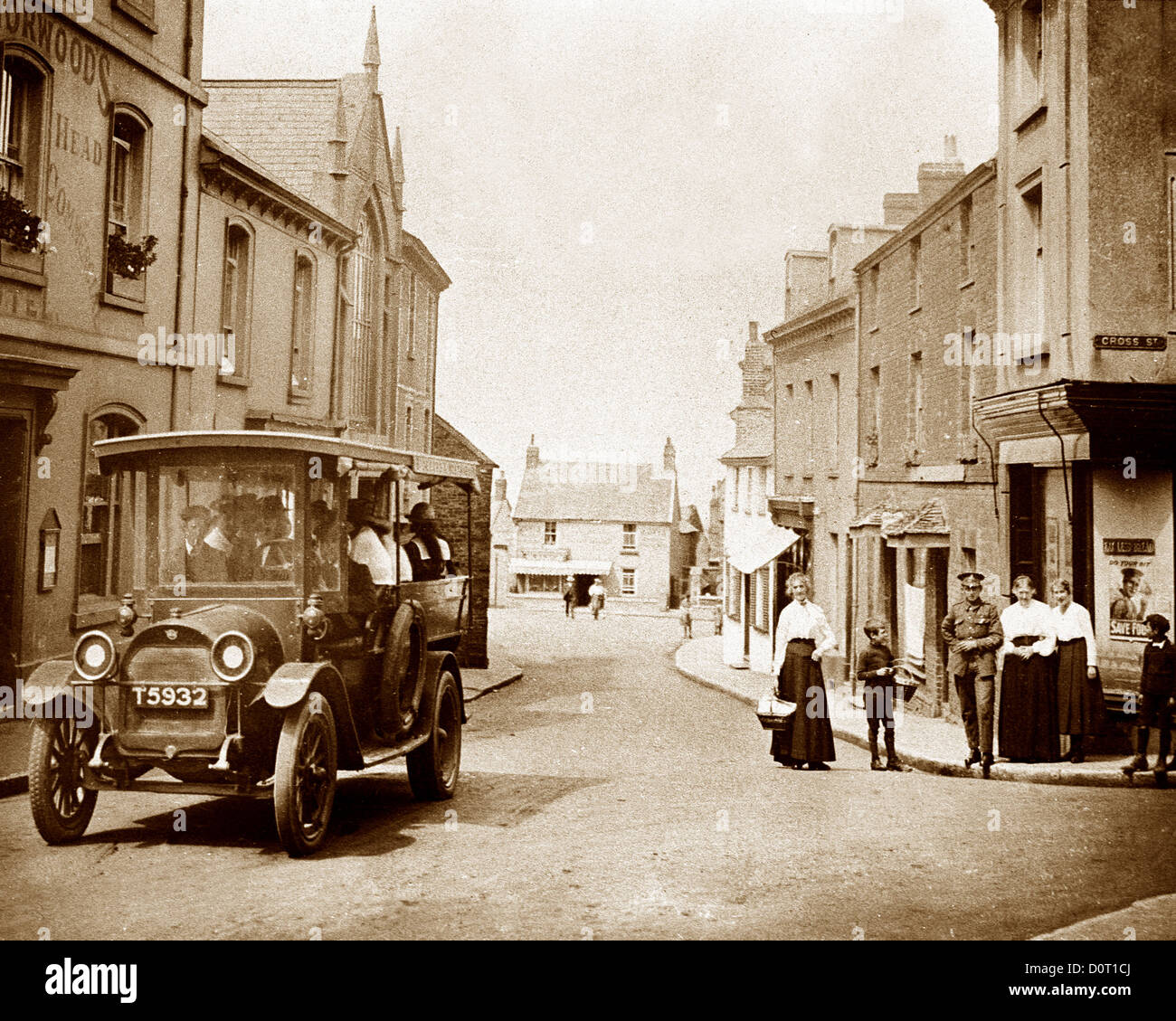 Bideford Devon in the 1920s Stock Photo Alamy