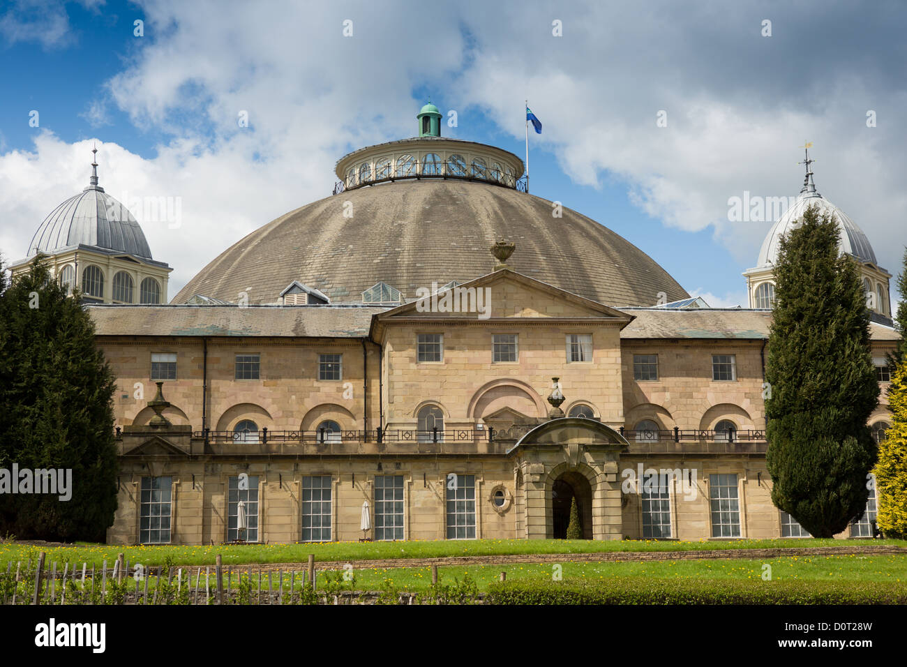 The Devonshire Royal Hospital in Buxton, Derbyshire. Now a campus for