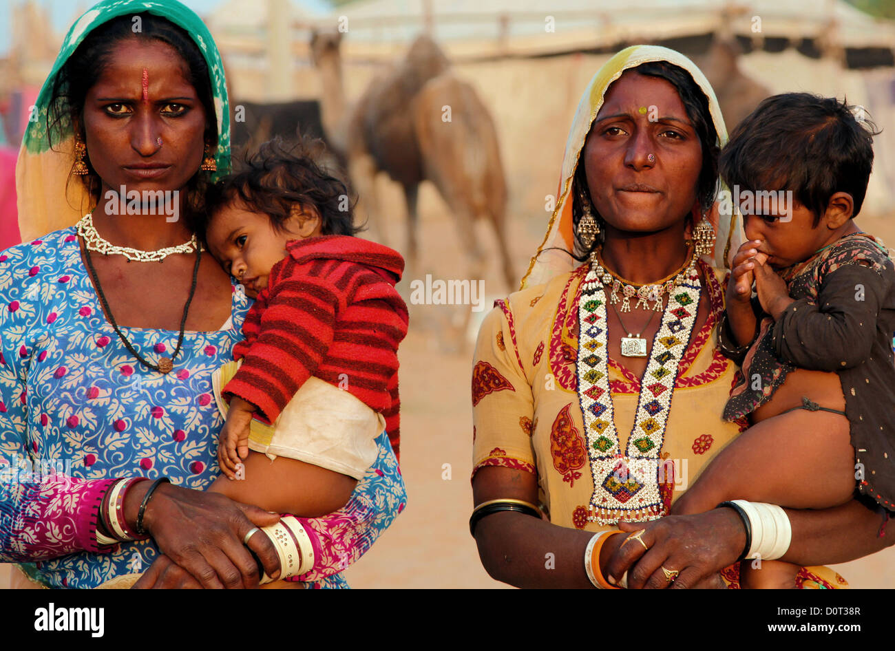 Rural indian village baby hi-res stock photography and images - Alamy