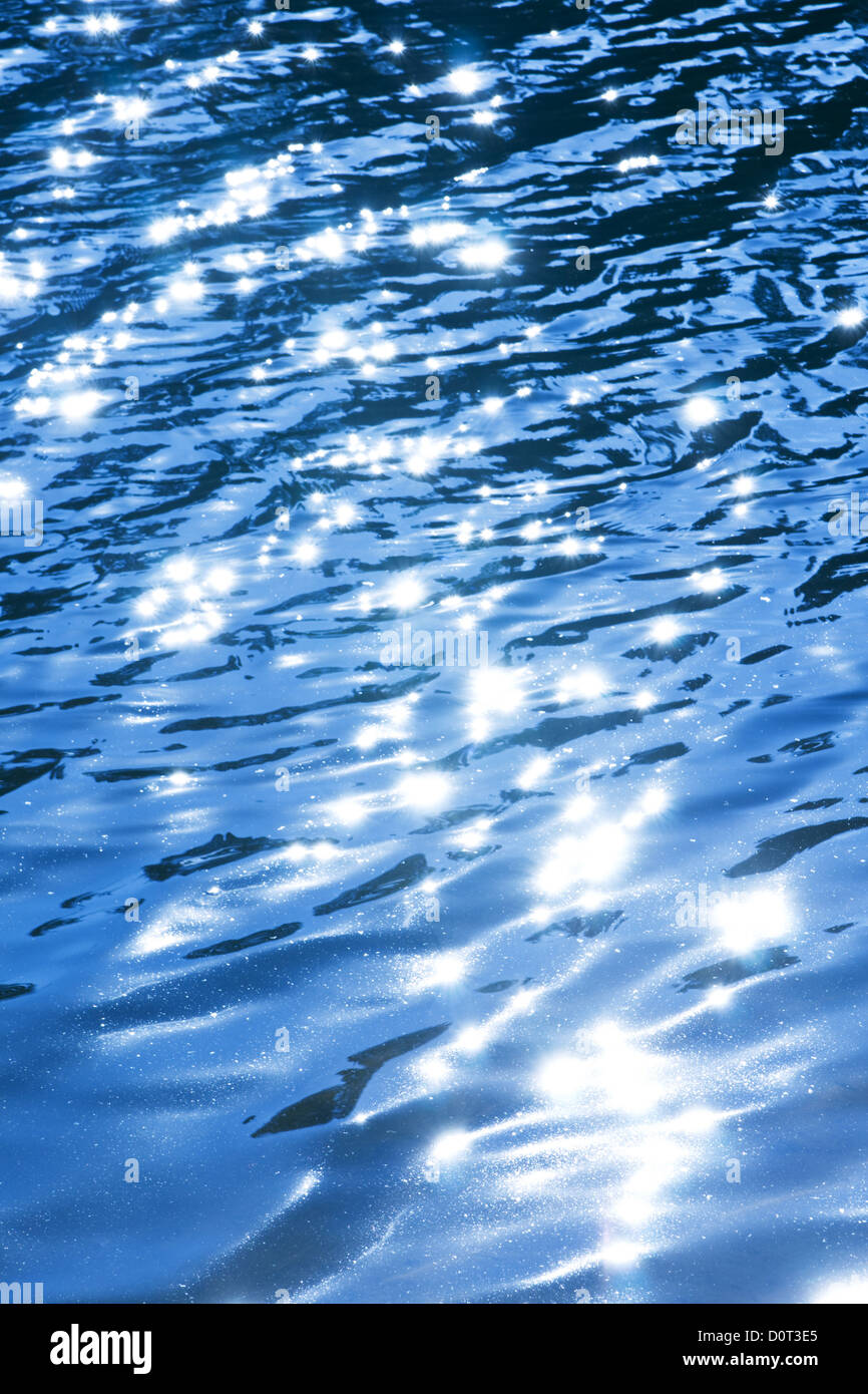 Shining Water Stock Photo