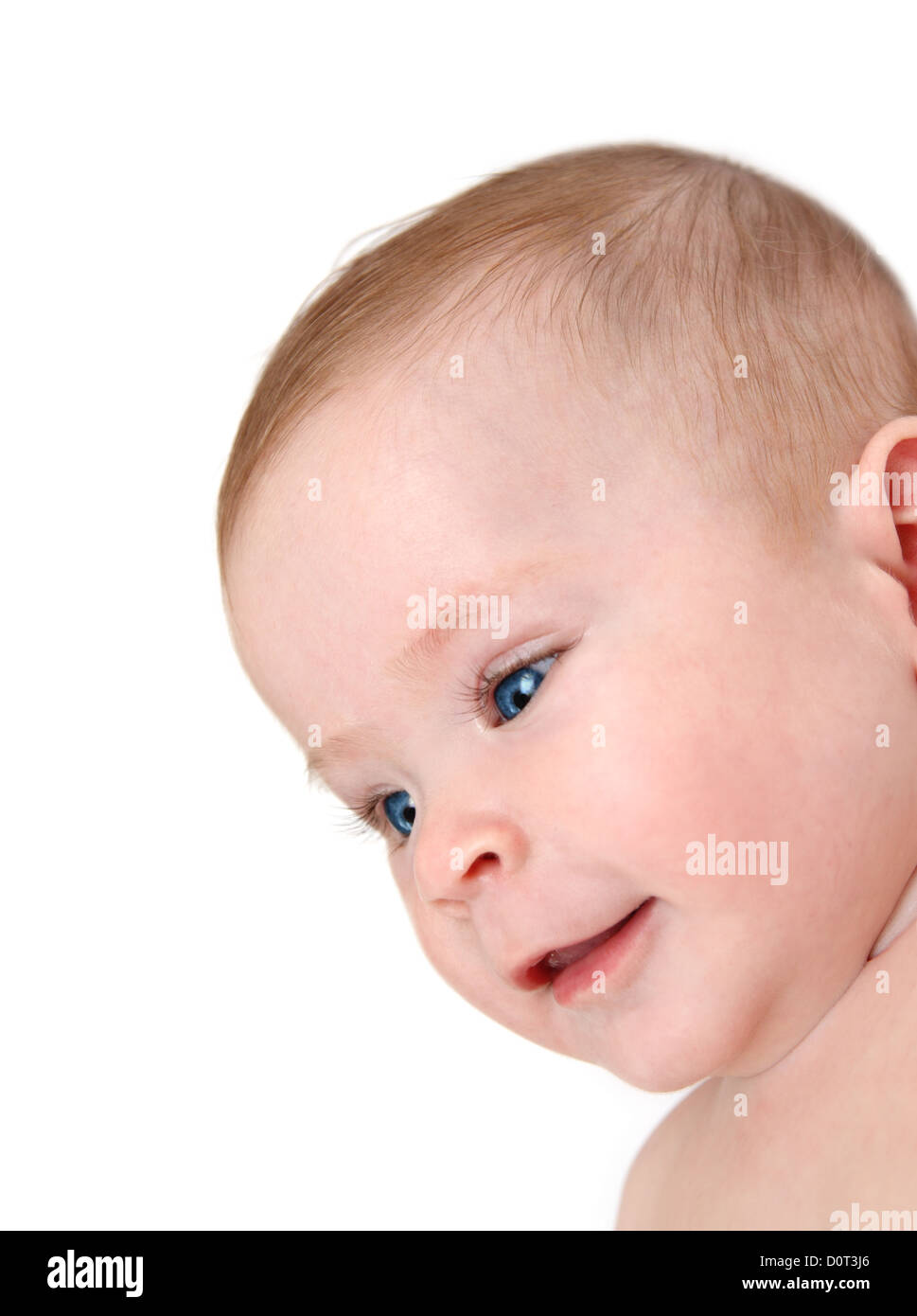 smiling baby face Stock Photo Alamy