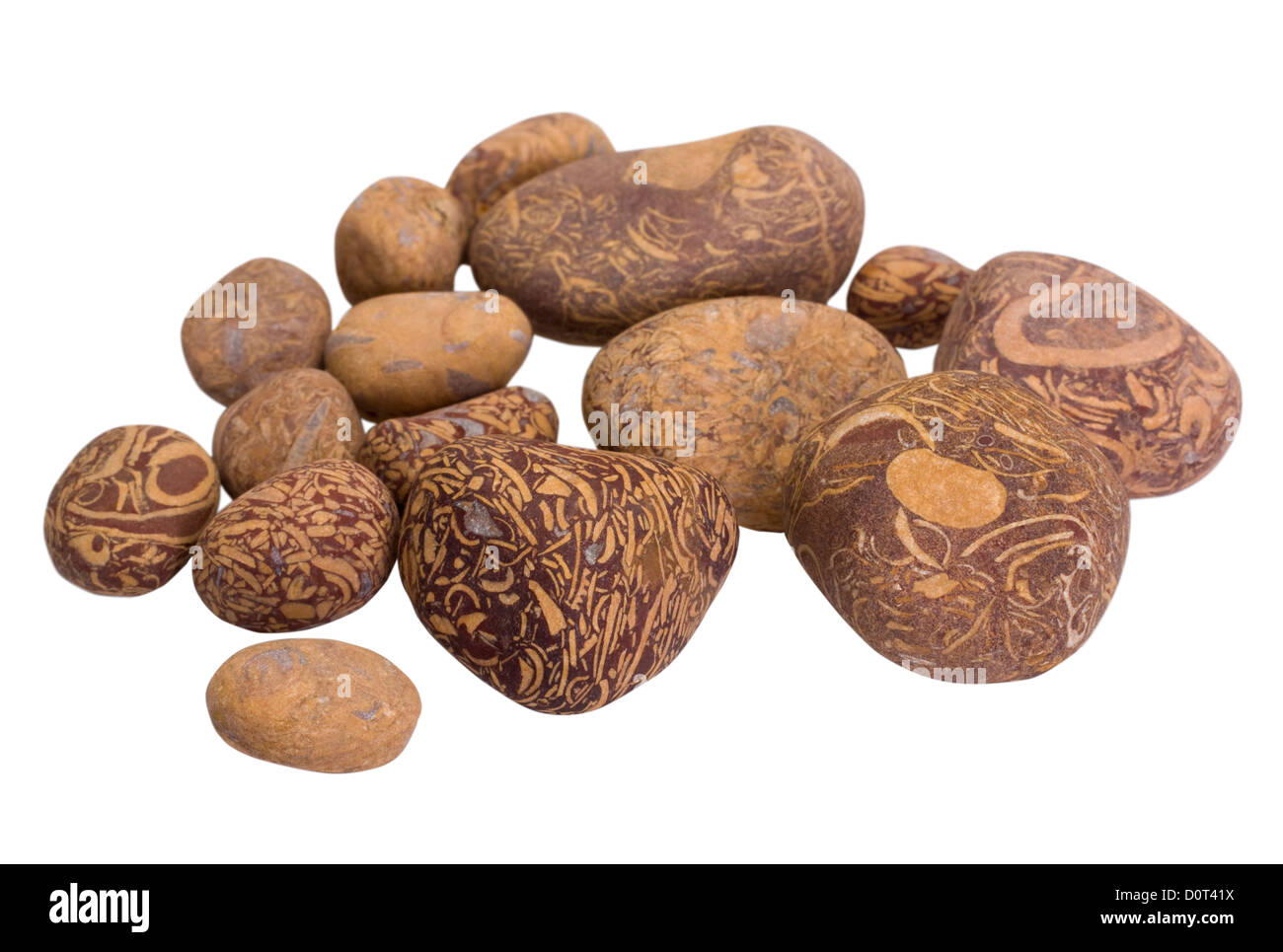 Close-up of decorative stones Stock Photo