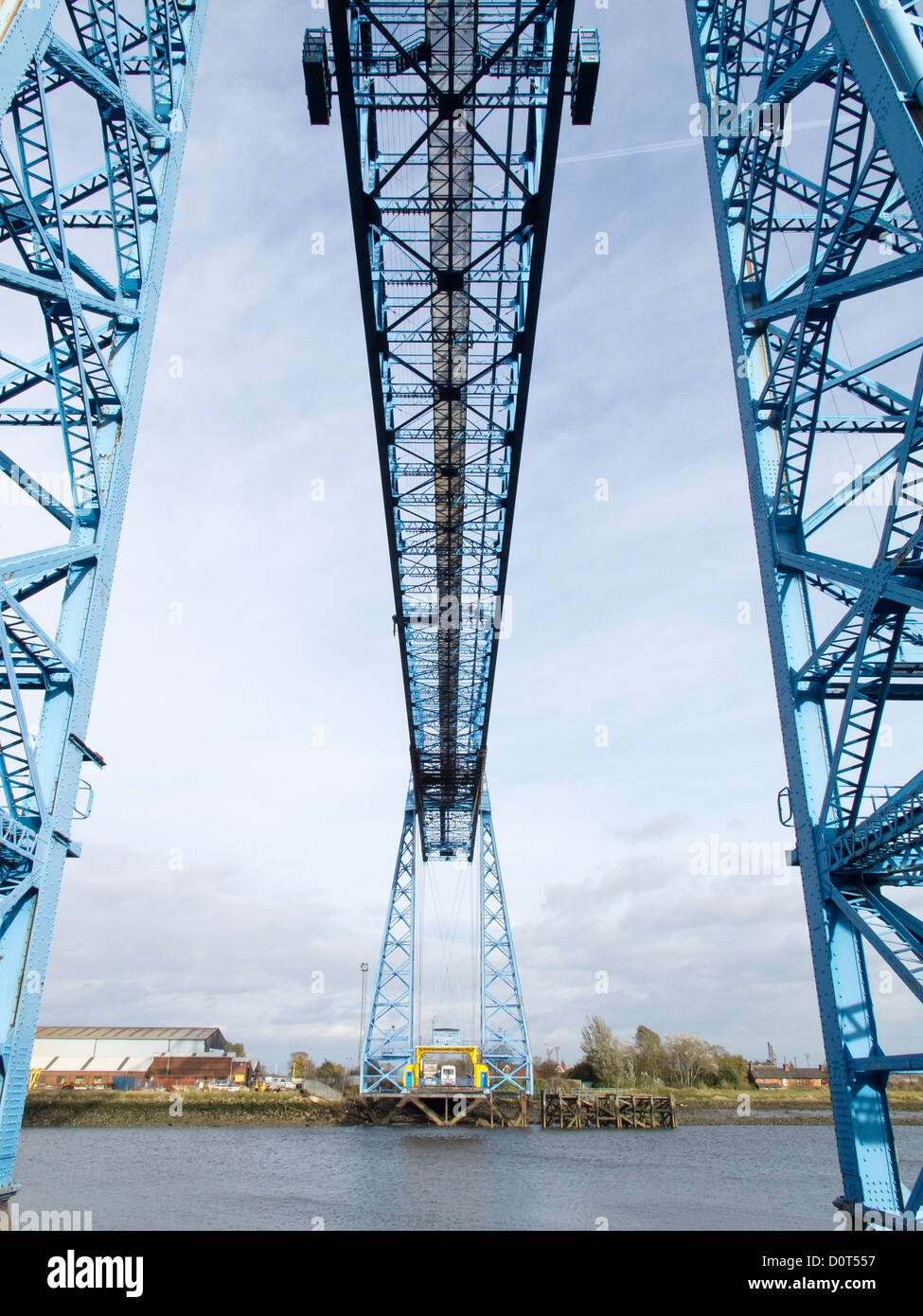 Middlesbrough Transporter Bridge Stock Photo