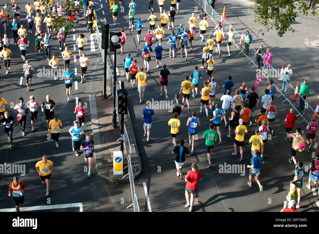 2012 Royal Parks Foundation Half Marathon, London, UK Stock Photo