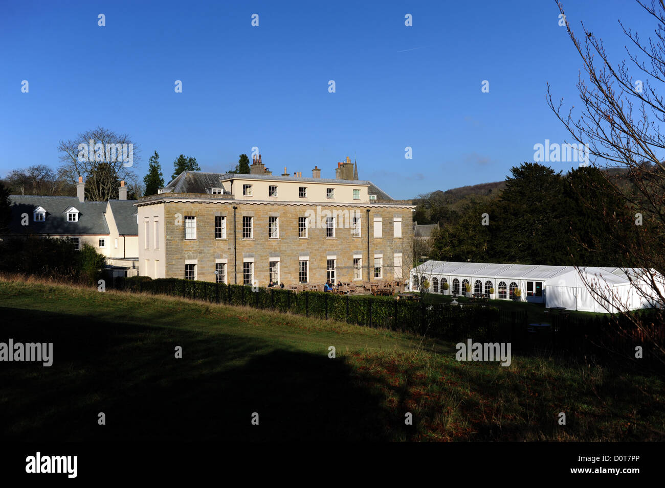 Stanmer House in Stanmer Park Brighton UK Stock Photo