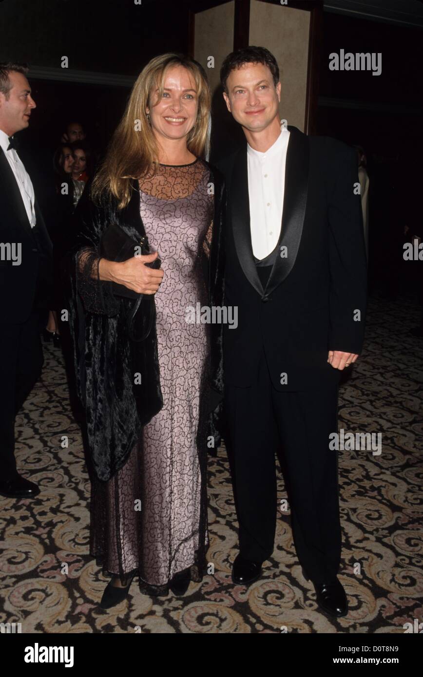 GARY SINISE with wife Moira Harris.50th DGA Awards in Los Angeles , Ca. 1998.k11561lr.(Credit Image: © Lisa Rose/Globe Photos/ZUMAPRESS.com) Stock Photo