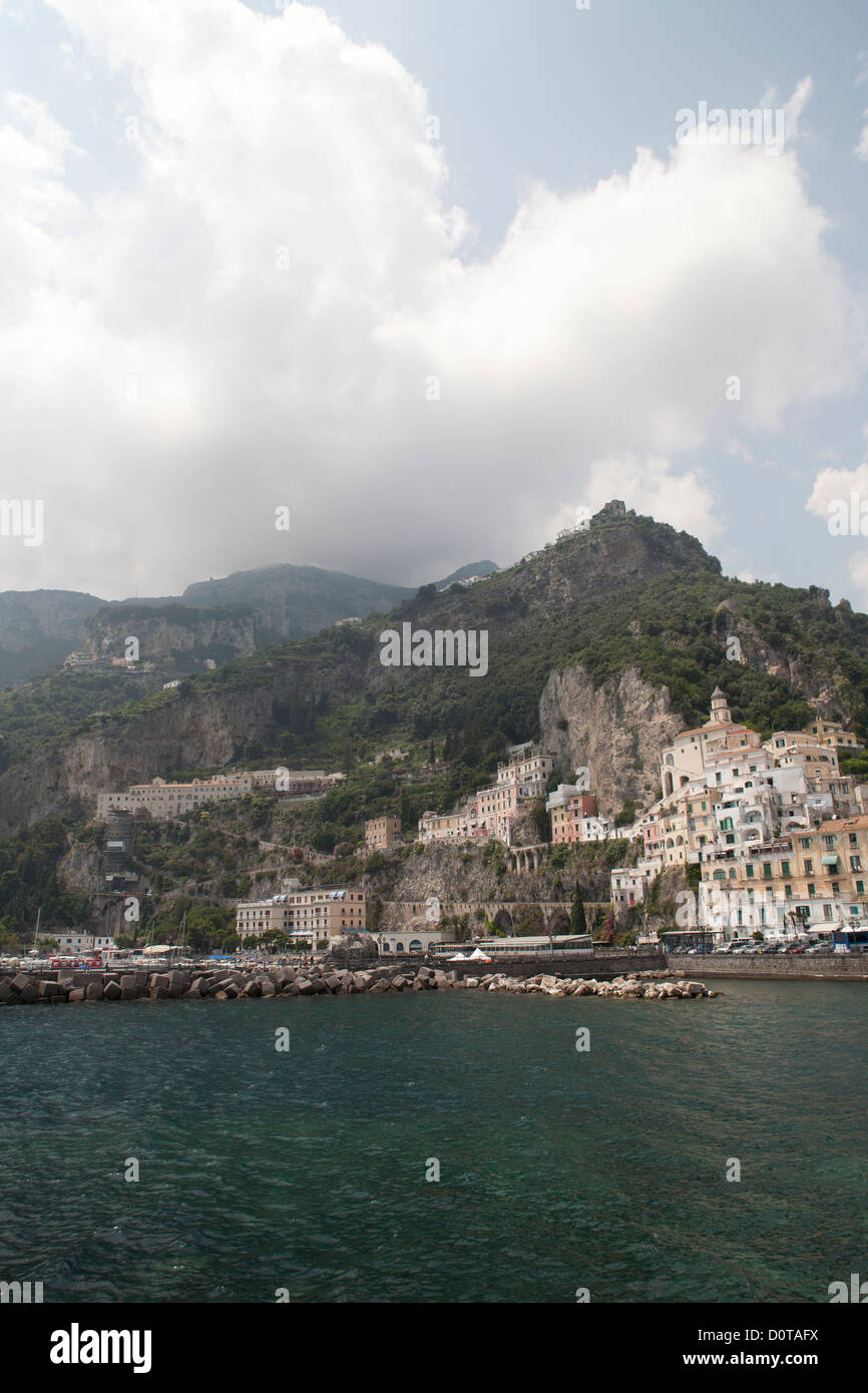 Amalfi Coast in the summer Italy Stock Photo - Alamy