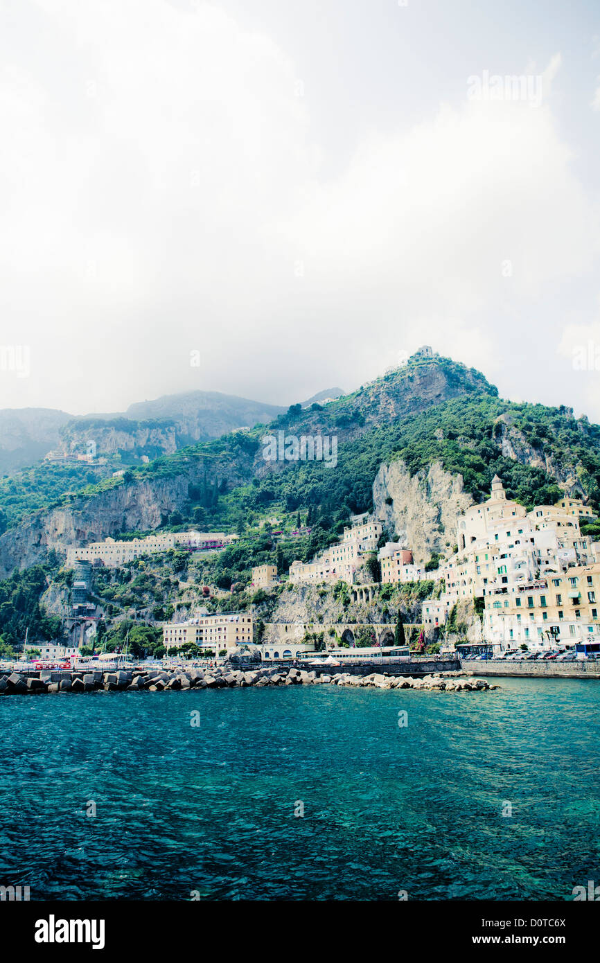 Amalfi Coast in the summer Italy Stock Photo - Alamy