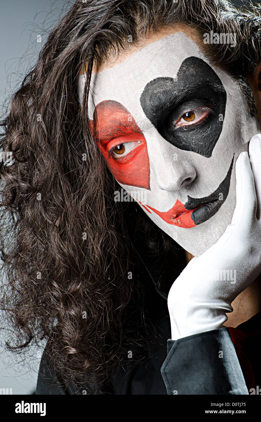 Download Joker Face Mask High Resolution Stock Photography And Images Alamy PSD Mockup Templates