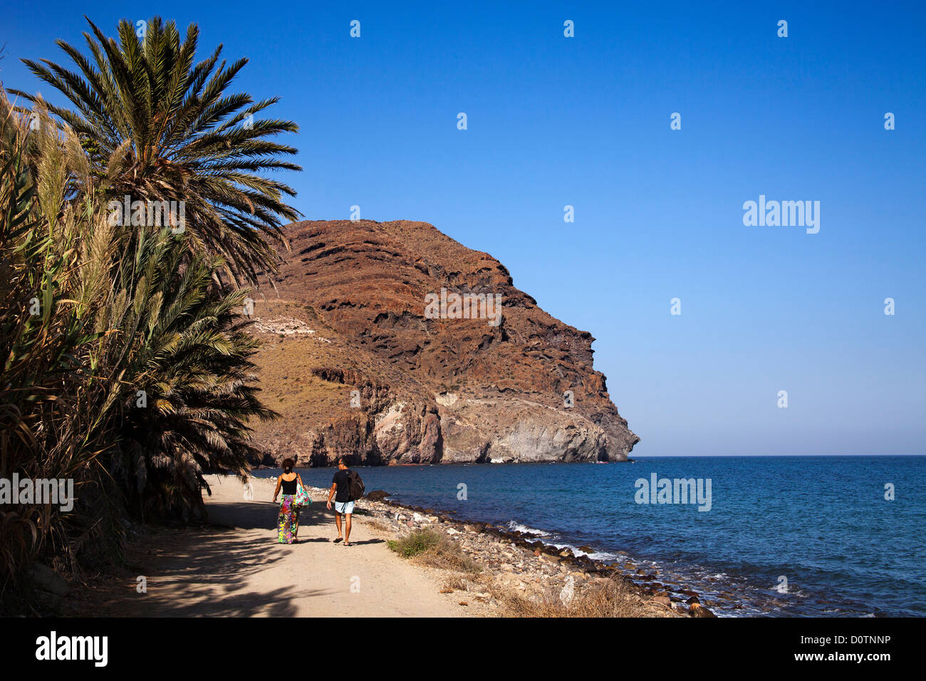 Las Negras Beach Cabo De Gata Nijar Almeria Andalusia Spain Stock Photo Alamy