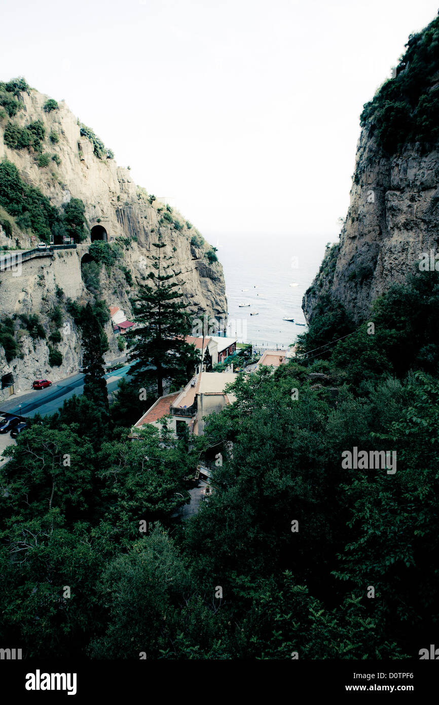 Amalfi Coast in the summer Italy Stock Photo - Alamy
