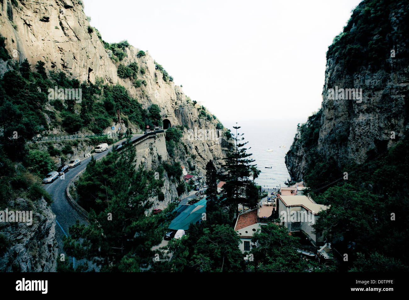 Amalfi Coast in the summer Italy Stock Photo - Alamy