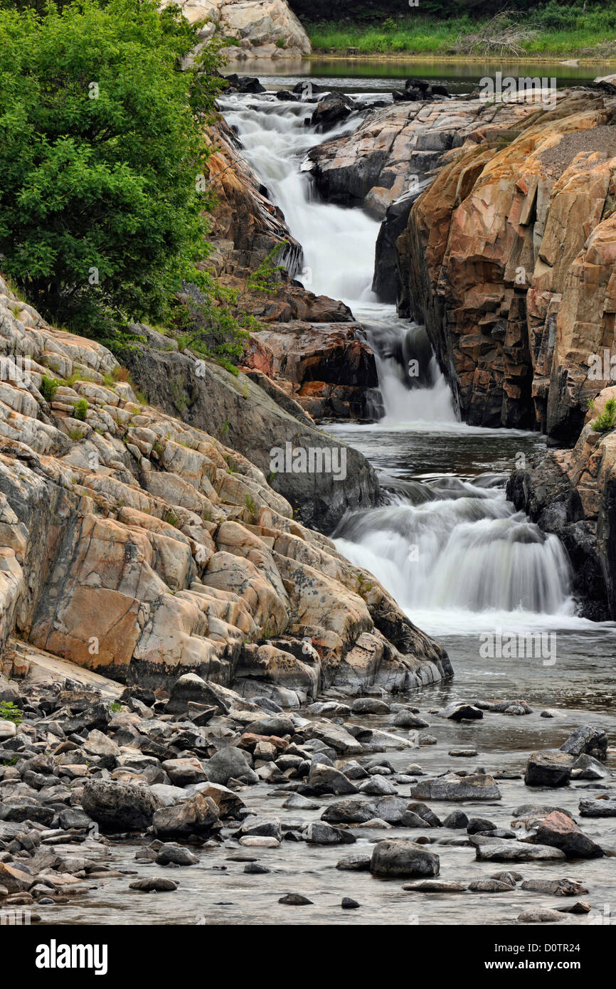 Whitefish River Falls, Whitefish Falls, Ontario, Canada Stock Photo Alamy