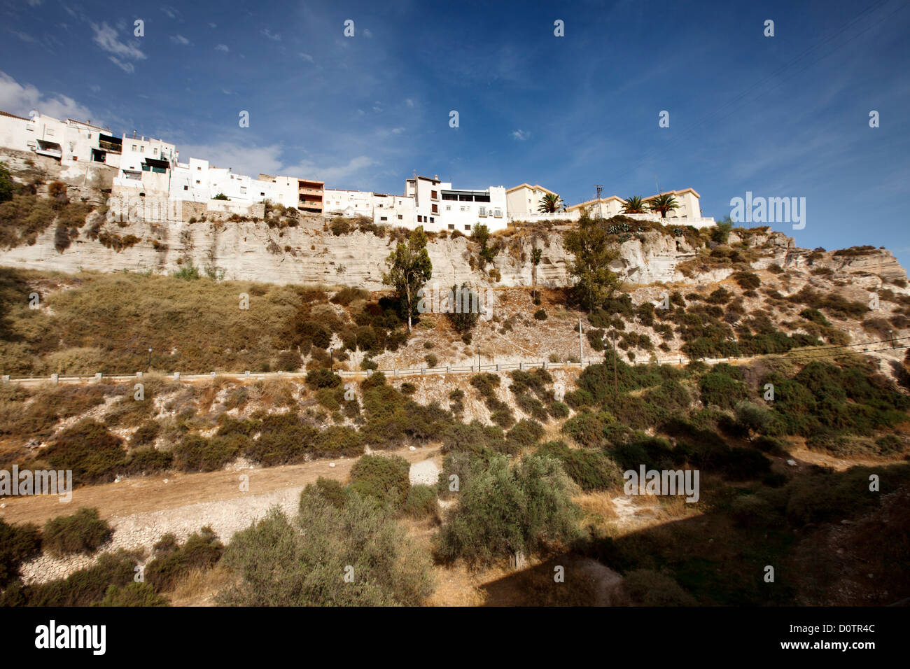 Canyon of the Aguas river village Sorbas Almeria Andalusia Spain Stock Photo Alamy