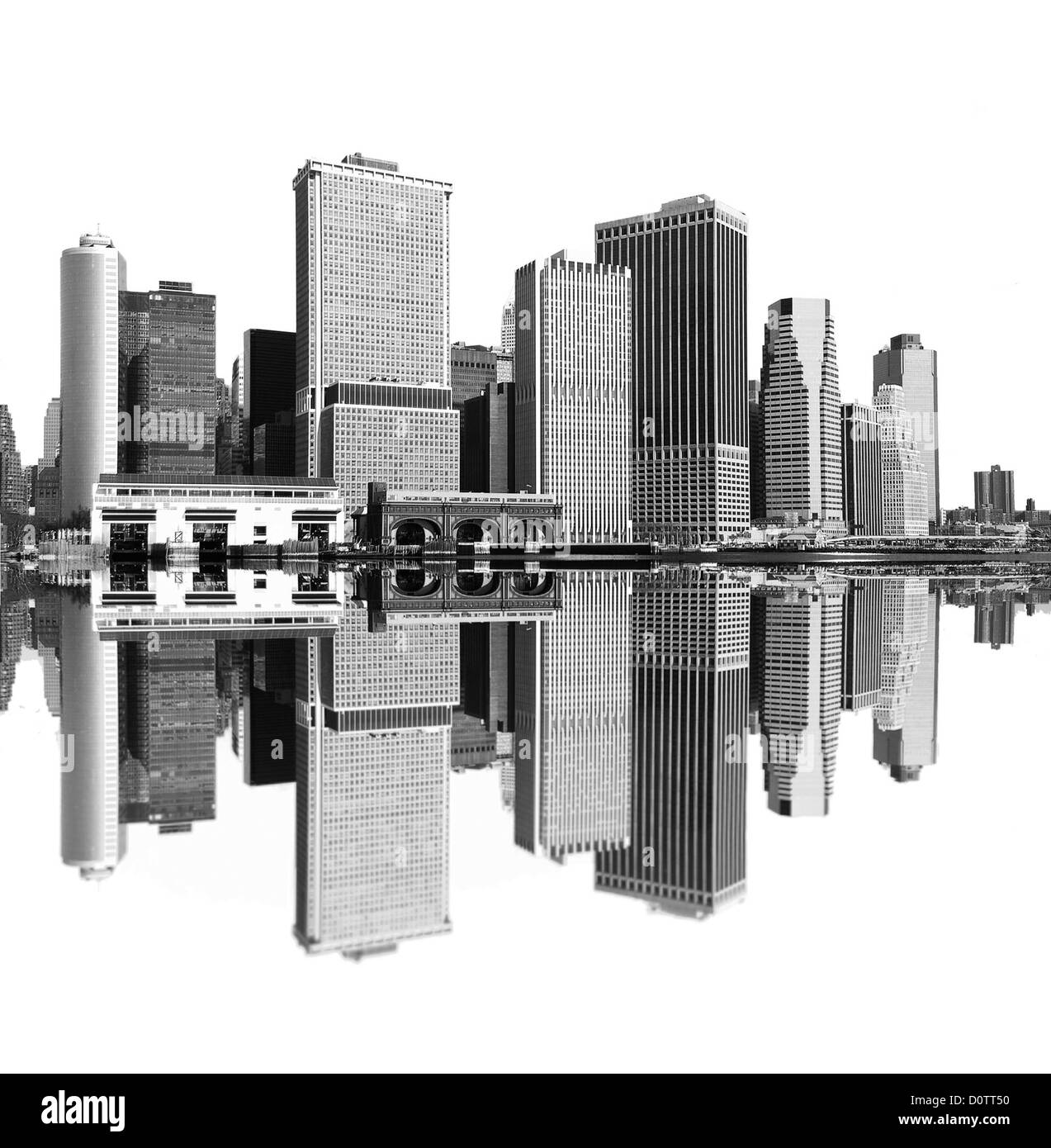 new york city skyline Stock Photo
