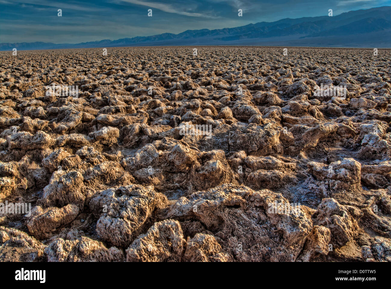 Devils golf course death valley national park hi-res stock photography ...
