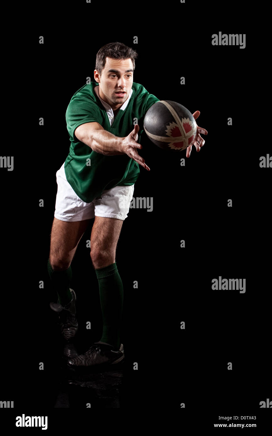 Action catching pass hi-res stock photography and images - Alamy