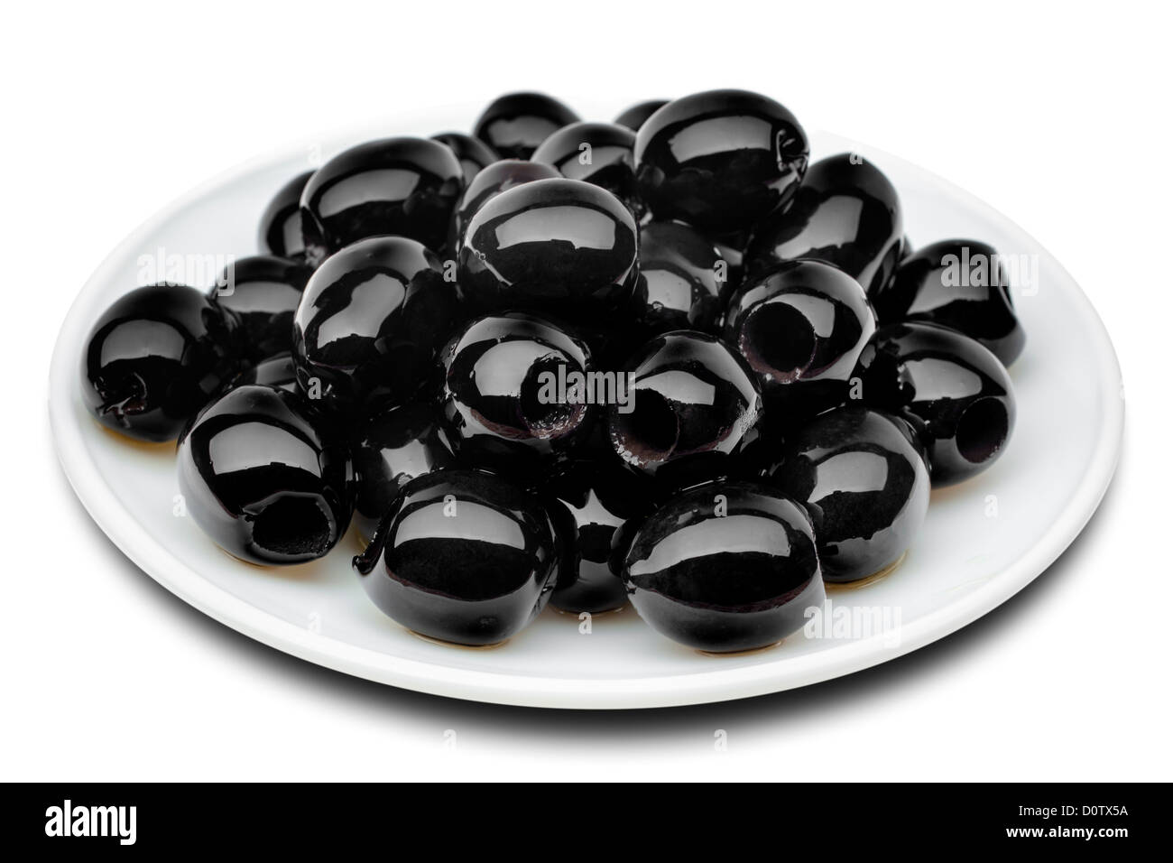 Pickled pitted black olives Stock Photo Alamy
